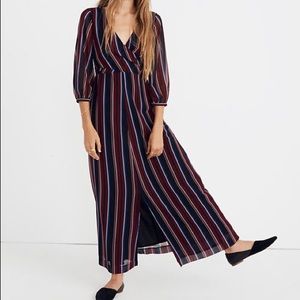 Madewell Wrap-Around Maxi Dress